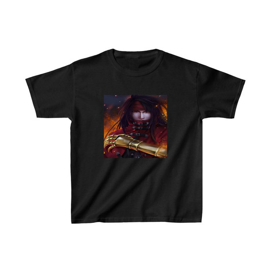 Vincent Valentine Final Fantasy VII Unisex Kids T-Shirt Clothing Heavy Cotton Tee