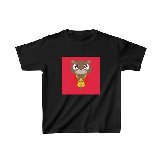 Yeezy Bear Kanye West Unisex Kids T-Shirt Clothing Heavy Cotton Tee