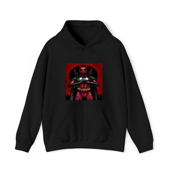 Batpool Batman Deadpool Unisex Hoodie Heavy Blend Hooded Sweatshirt