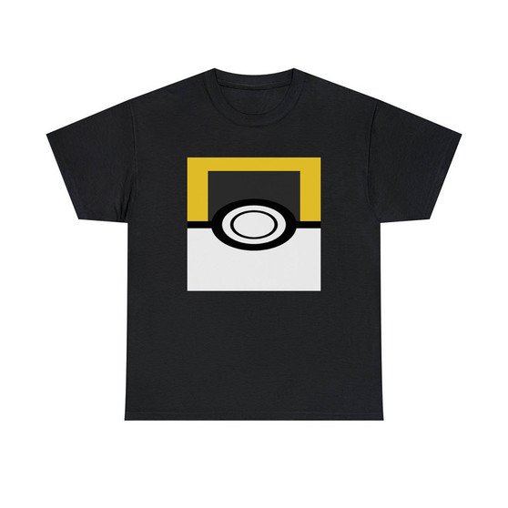 Ultra Pokeball Pokemon Unisex T-Shirts Classic Fit Heavy Cotton Tee Crewneck