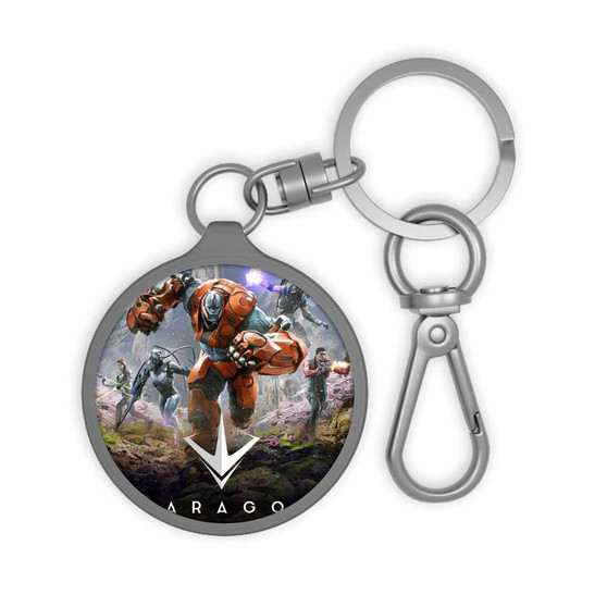 Paragon Keyring Tag Acrylic Keychain With TPU Cover