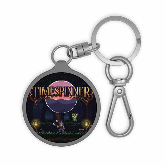Timespinner Keyring Tag Acrylic Keychain With TPU Cover