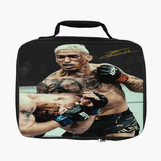 Charles Oliveira Lunch Bag Fully Lined and Insulated