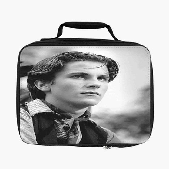 Christian Bale Young Lunch Bag Fully Lined and Insulated