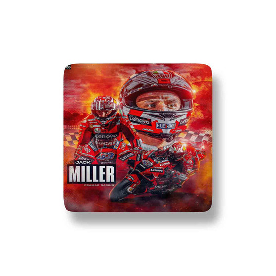 Jack Miller Porcelain Magnet Square