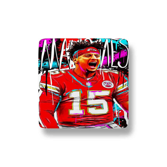 Patrick Mahomes Kansas City Chiefs Porcelain Magnet Square