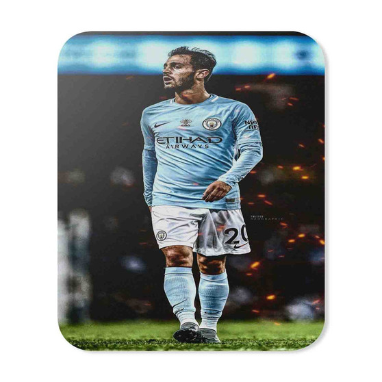 Bernardo Silva Manchester City Rectangle Gaming Mouse Pad