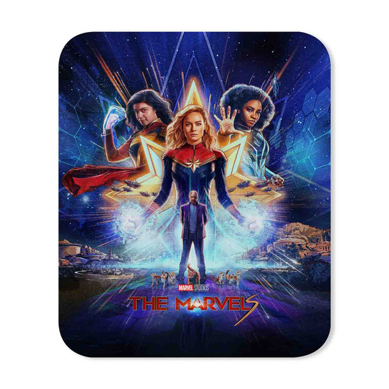 The Marvels Movie Rectangle Gaming Mouse Pad