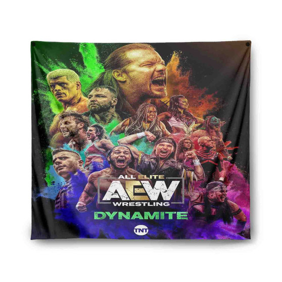 AEW Dynamite Indoor Wall Polyester Tapestries