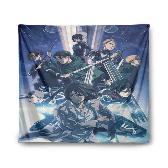 Attack on Titan The Final Season Anime Indoor Wall Polyester Tapestries