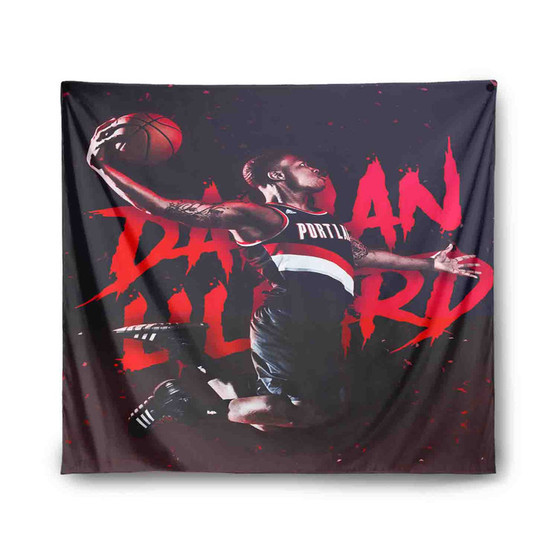 Damian Lillard Portland Trail Blazers Indoor Wall Polyester Tapestries