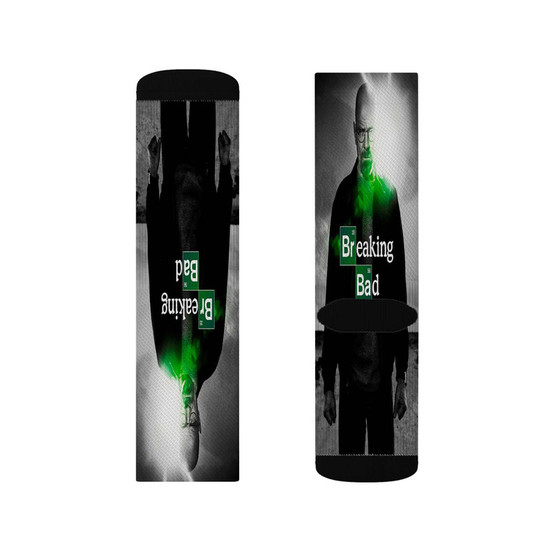 Breaking Bad Polyester Sublimation Socks White