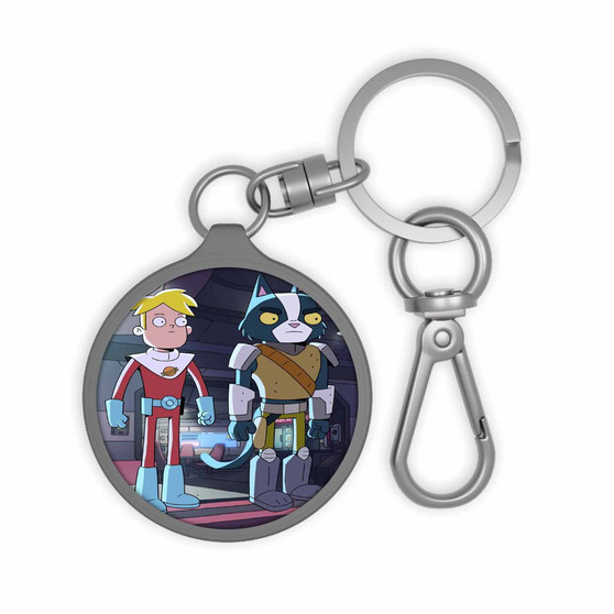 Final Space Keyring Tag Acrylic Keychain With TPU Cover