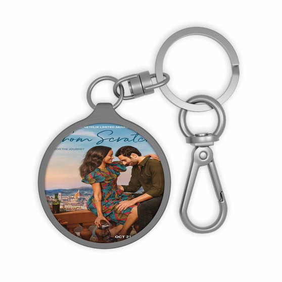 From Scratch Keyring Tag Acrylic Keychain With TPU Cover