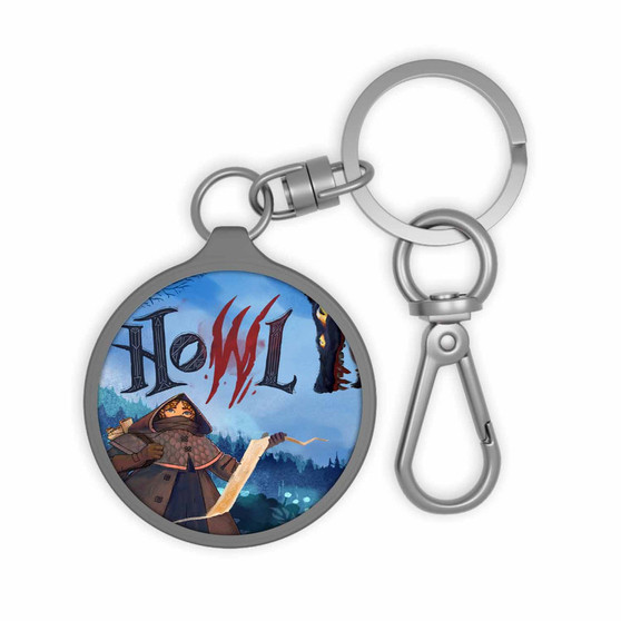 Howl Keyring Tag Acrylic Keychain With TPU Cover