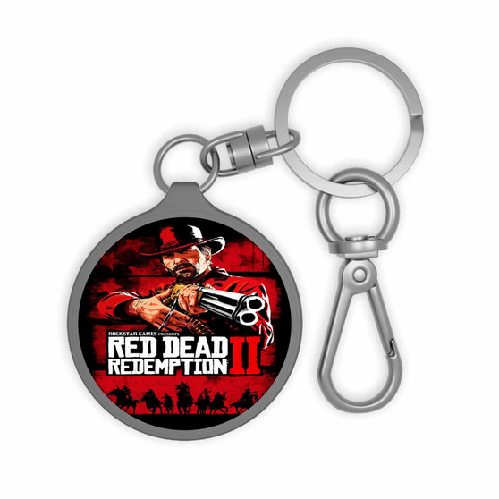 Red Dead Redemption 2 Keyring Tag Acrylic Keychain With TPU Cover