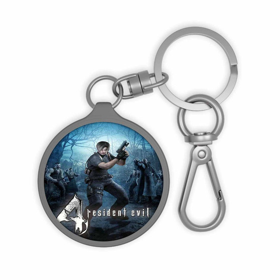 Resident Evil 4 Keyring Tag Acrylic Keychain With TPU Cover