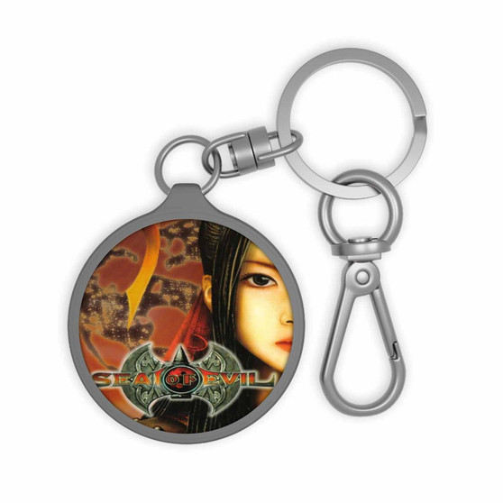 Seal of Evil Keyring Tag Acrylic Keychain With TPU Cover