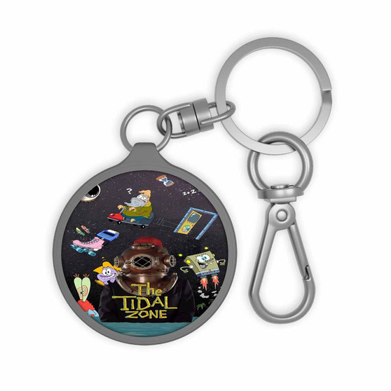 The Tidal Zone Keyring Tag Acrylic Keychain With TPU Cover