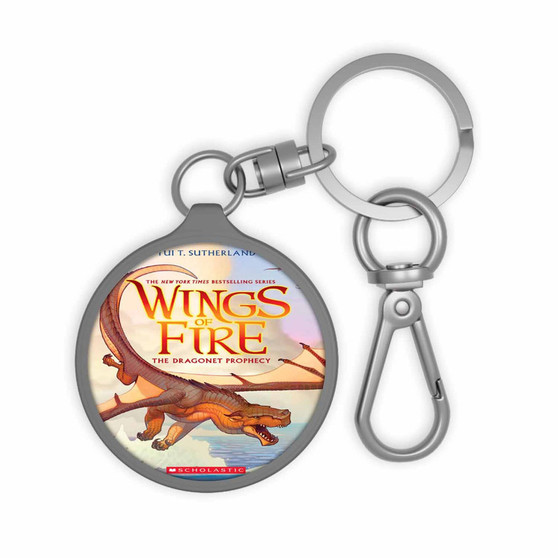 Wings of Fire Keyring Tag Acrylic Keychain With TPU Cover