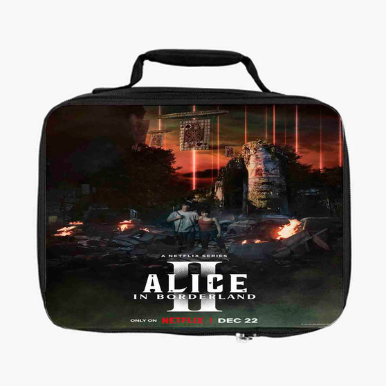 Alice in Borderland Season 2 Lunch Bag Fully Lined and Insulated