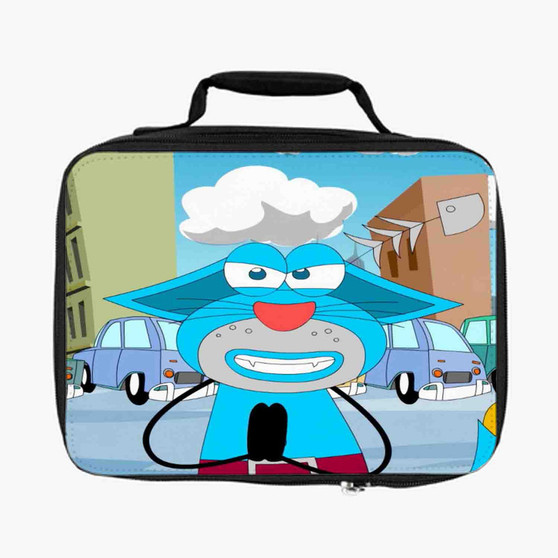 Cing Kus Blues Lunch Bag Fully Lined and Insulated