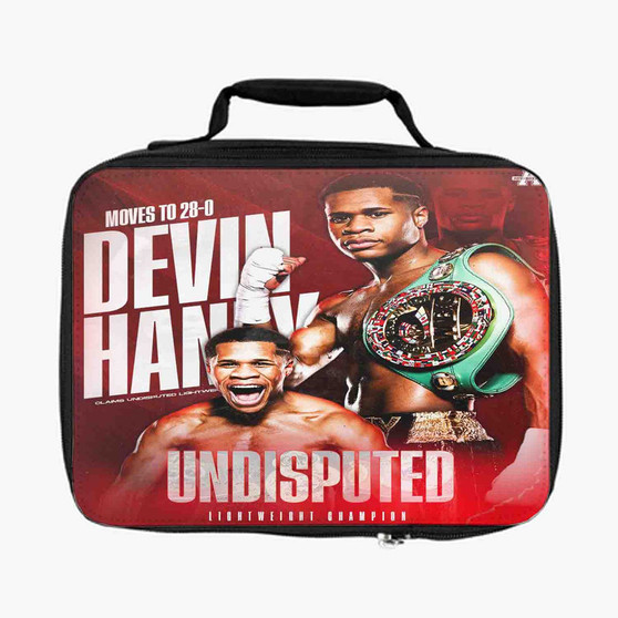 Devin Haney Lunch Bag Fully Lined and Insulated