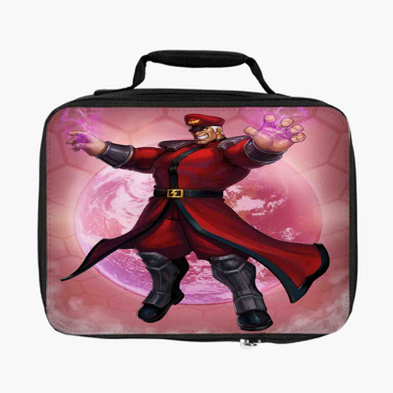 M Bison Street Fighter Lunch Bag Fully Lined and Insulated