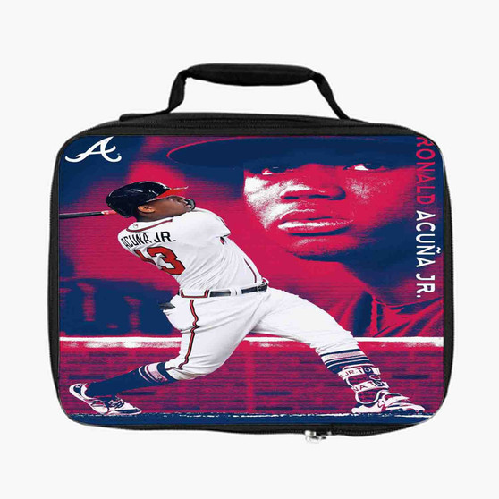 Ronald Acuna Atlanta Braves Lunch Bag Fully Lined and Insulated