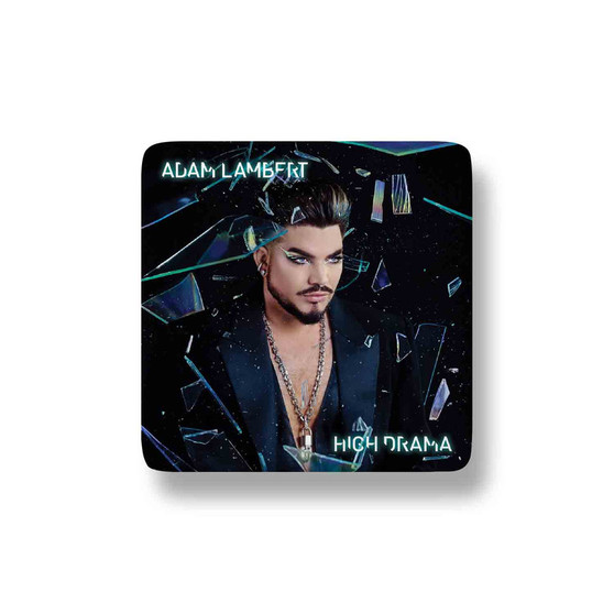 Adam Lambert High Drama Porcelain Magnet Square