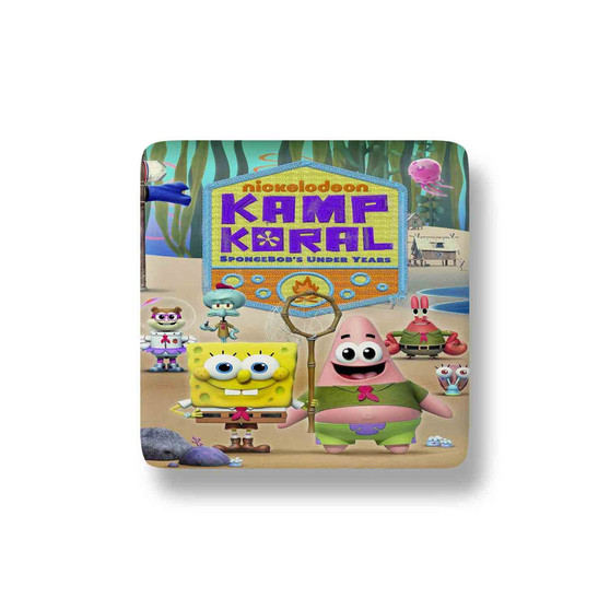 Kamp Koral Spongebob s Porcelain Magnet Square