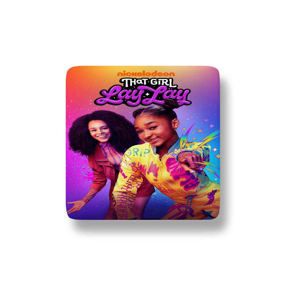 That Girl Lay Lay Porcelain Magnet Square