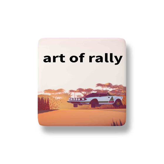 Art of Rally Porcelain Magnet Square