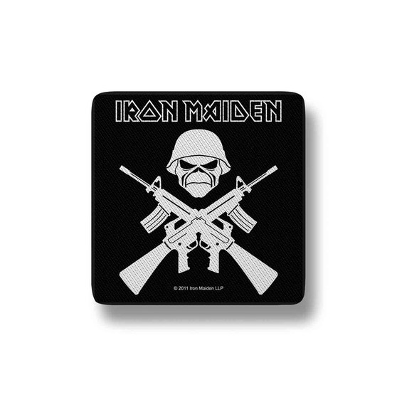 Iron Maiden A Matter of Life and Death Flag Porcelain Magnet Square