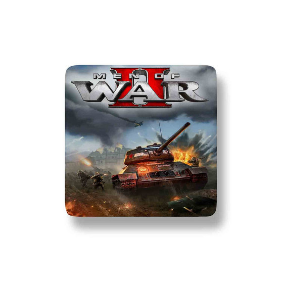 Men of War 2 Porcelain Magnet Square