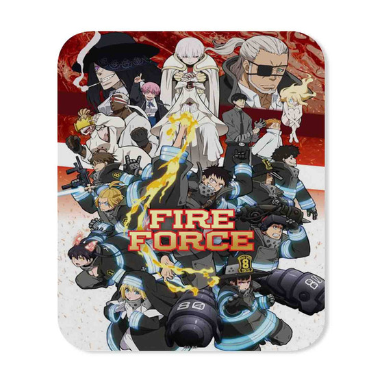 Fire Force Season 2 Rectangle Gaming Mouse Pad