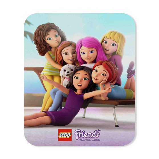 LEGO Friends Girls on a Mission Rectangle Gaming Mouse Pad