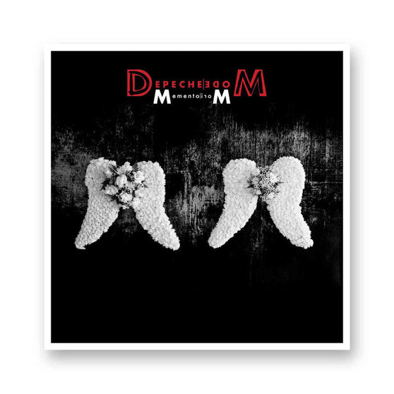 Depeche Mode Ghosts Again White Transparent Vinyl Kiss-Cut Stickers