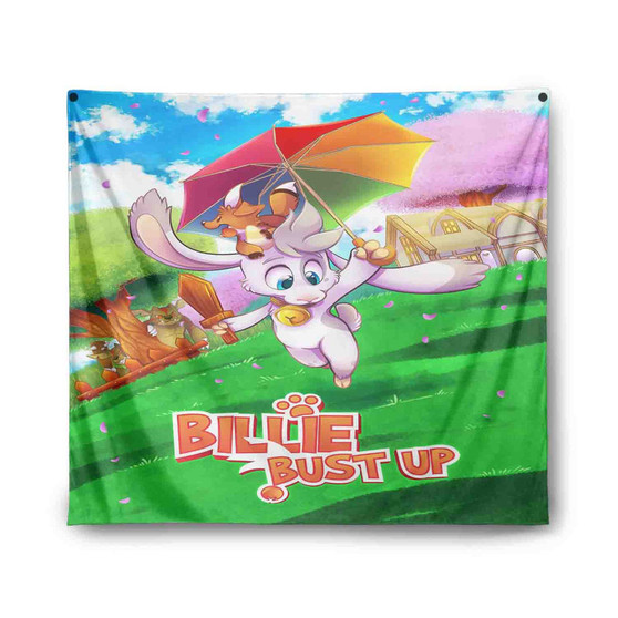 Billie Bust Up Indoor Wall Polyester Tapestries