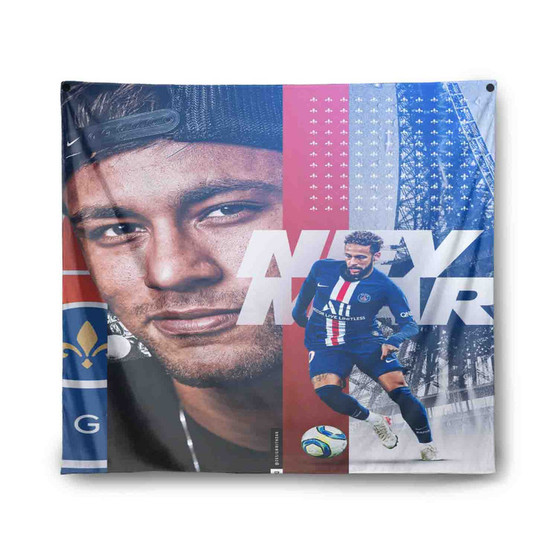 Neymar PSG Indoor Wall Polyester Tapestries