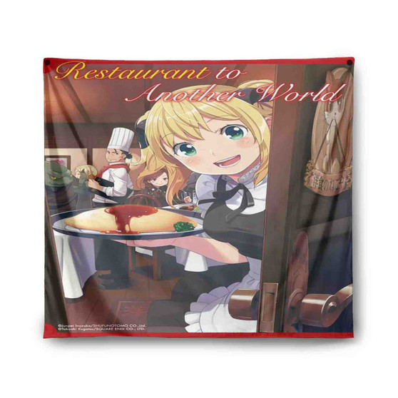 Restaurant to Another World Indoor Wall Polyester Tapestries