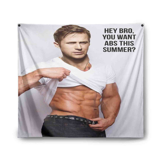 Ryan Gosling Indoor Wall Polyester Tapestries