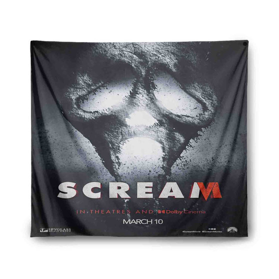 Scream 6 Movie Indoor Wall Polyester Tapestries