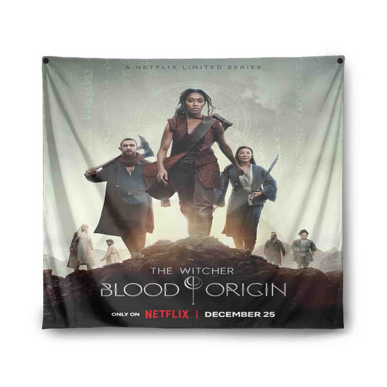 The Witcher Blood Origin Netflix Indoor Wall Polyester Tapestries