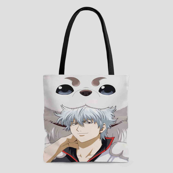 Gintoki Sakata Gintama Polyester Tote Bag AOP