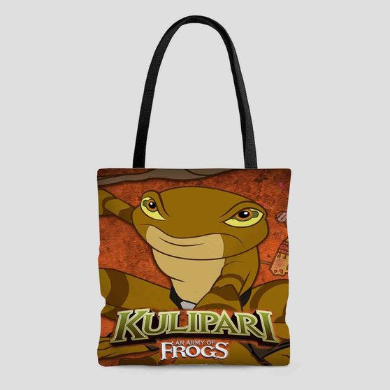 Kulipari An Army of Frogs Polyester Tote Bag AOP