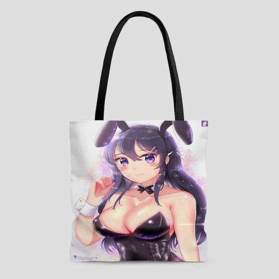 Mai Sakurajima Polyester Tote Bag AOP