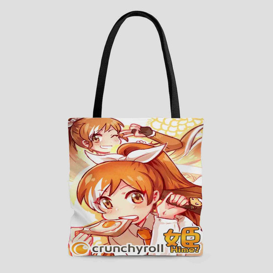 The Daily Life of Crunchyroll Hime Polyester Tote Bag AOP