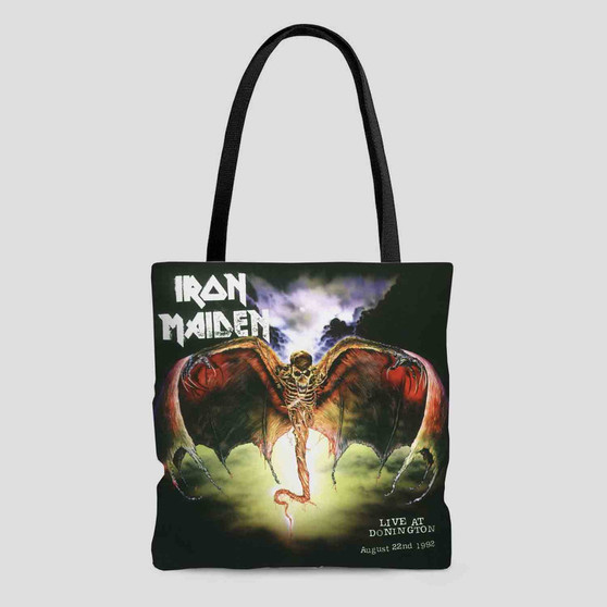 Iron Maiden Live at Donington 1993 Polyester Tote Bag AOP