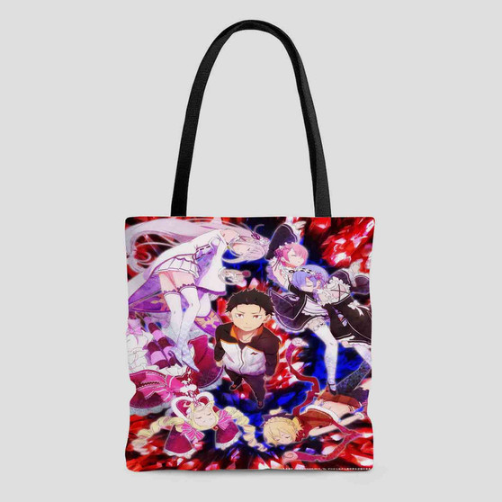 Re Zero Starting Life in Another World Polyester Tote Bag AOP